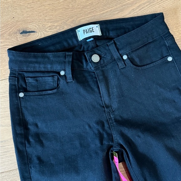 Paige Verdugo Ultra Skinny - Size 27 - Black Overdye - Picture 4 of 8